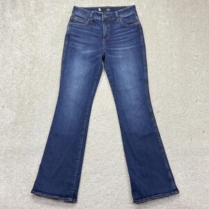 Kut From The Kloth Jeans Womens 10 Blue High Rise Natalie Fab Ab Bootcut Stretch